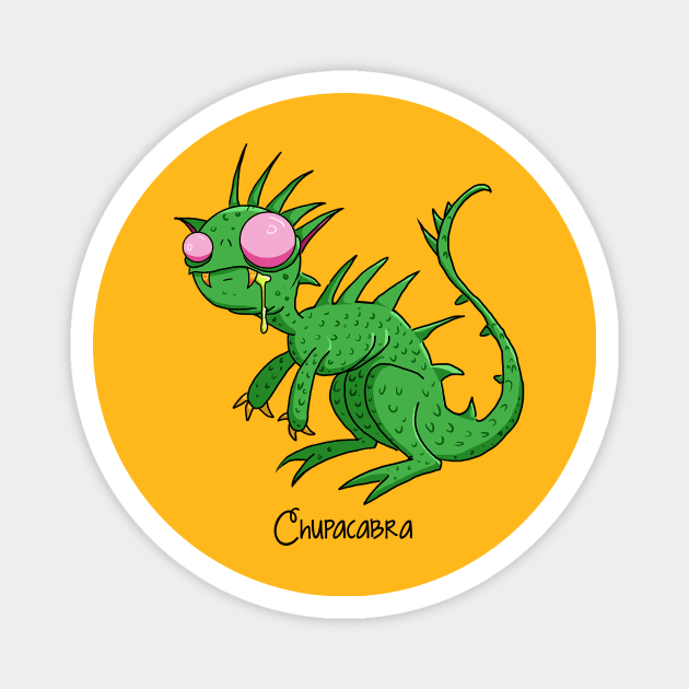 Chupacabra Magnet by Turnbolt